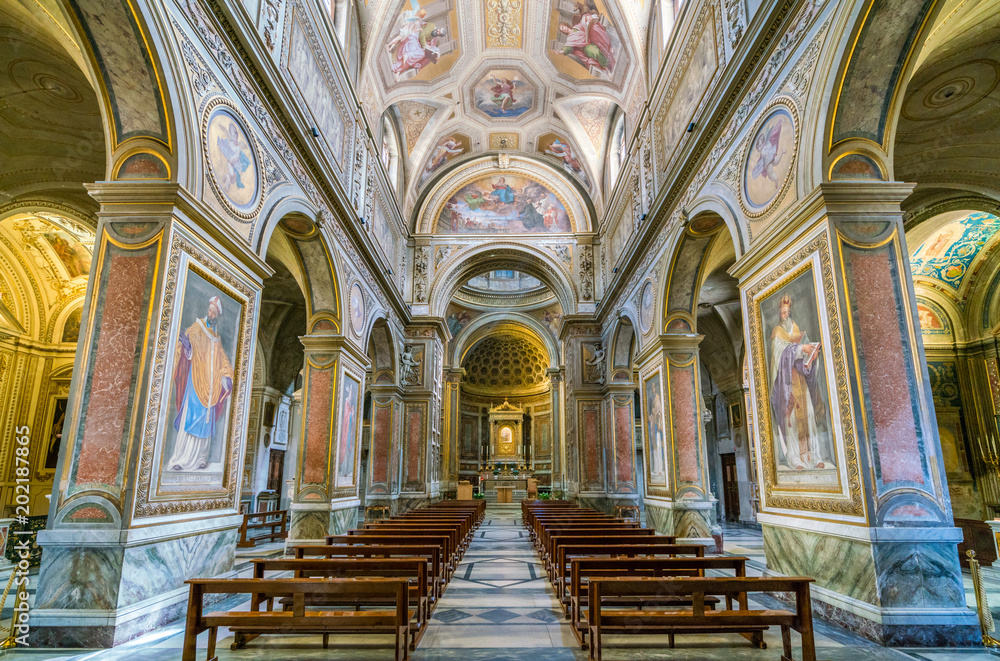 Church of Santa Maria in Aquiro, in Rome, Italy.