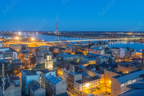 Riga at Night 