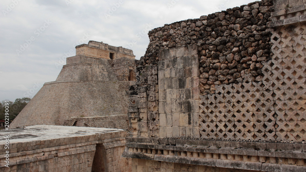 Ancient Mayan ruins 