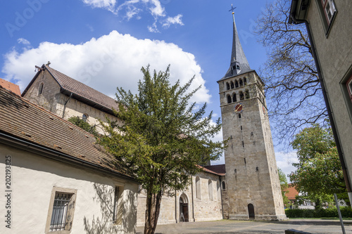 famous church Martinskirche in Sindelfingen germany