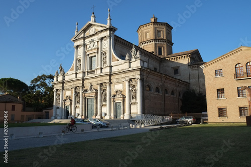 Cathedral in Cesena city, Italy