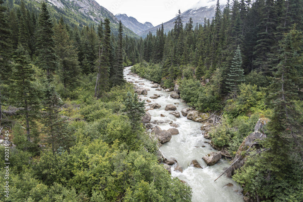 Fototapeta Skagway, Alaska