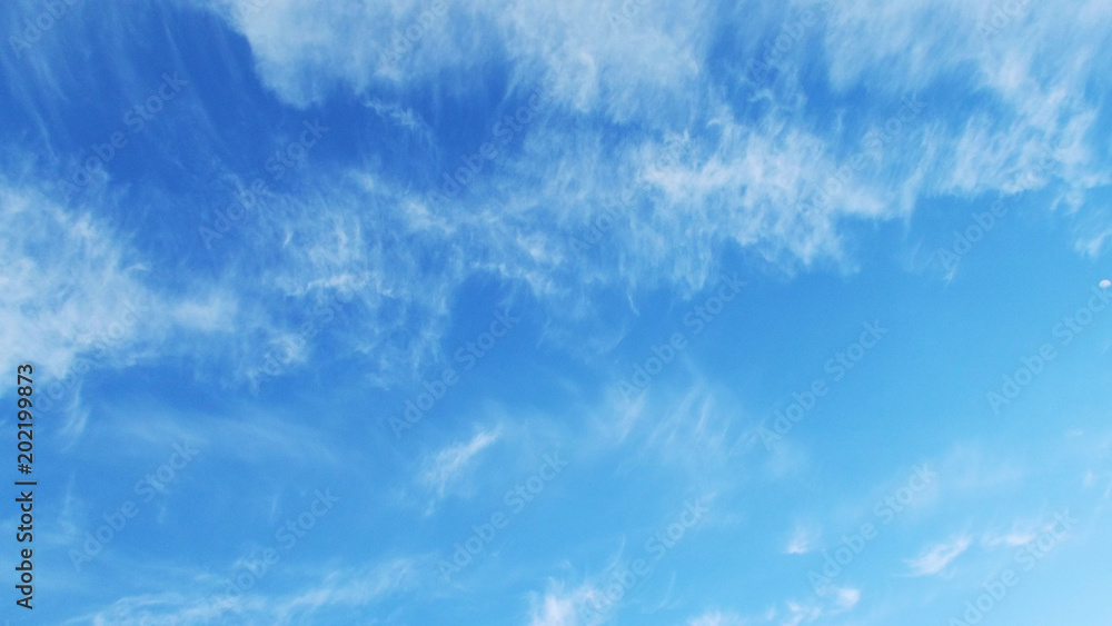 Beautiful blue sky and white clouds. Beautiful blue sky and white clouds.