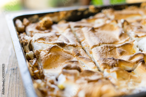 fasty foamy cakes - close up