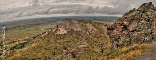 Tableau sur toile Bear Butte is a State Park in Rural Western South Dakota