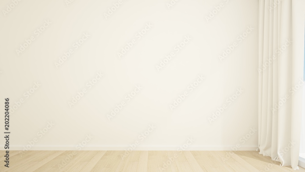 Empt simple space in hotel - 3d rendering Empt simple space in hotel - 3d rendering
