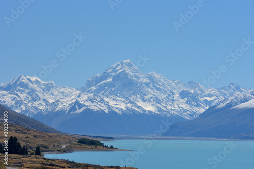 Mount Cook und Lake Pukaki © Matthias Rickli