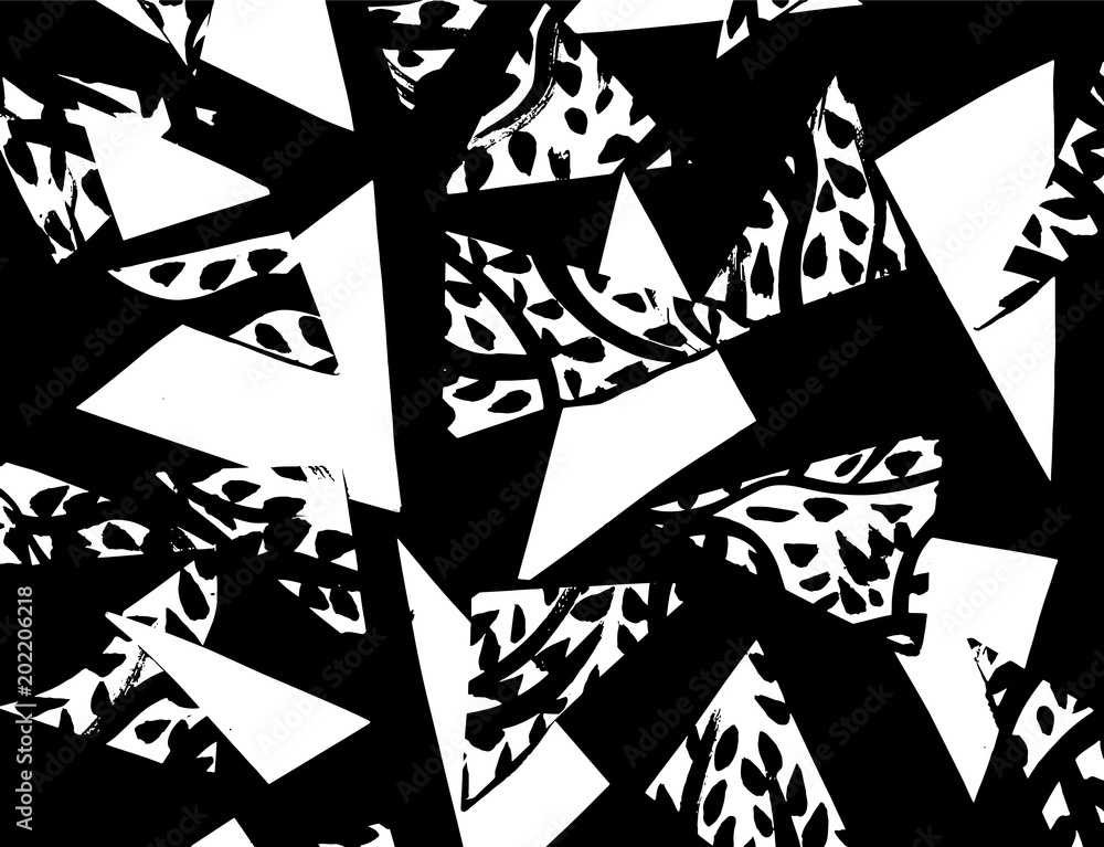 Fototapeta premium Grunge pattern. Abstract design. Vintage background.