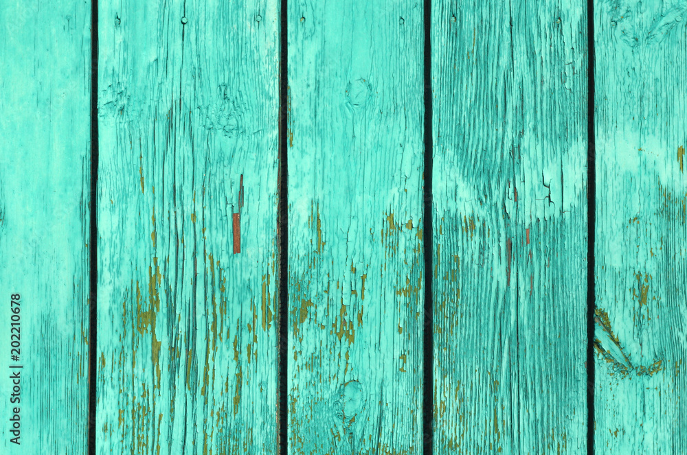 Green color wooden fence pattern. Green color wooden fence pattern.
