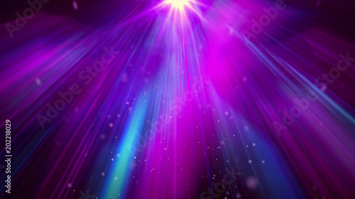 Colorful spectrum burst with blurred light lines pattern abstract background