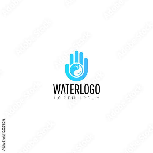 Water drop Logo design vector template.  © Shi 