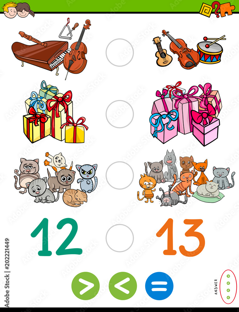 greater less or equal puzzle game for kids greater less or equal puzzle game for kids