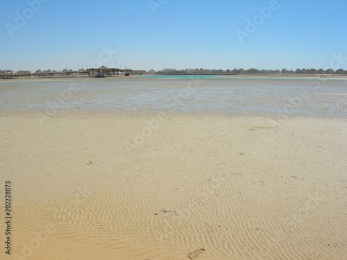Outflow of the Red Sea on the Sinai Peninsula
