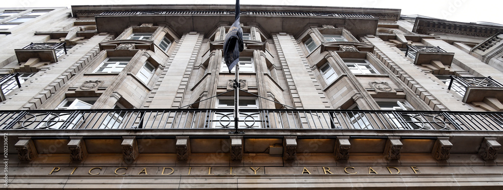 Fototapeta premium Glaskuppel in der Piccadilly Arcade