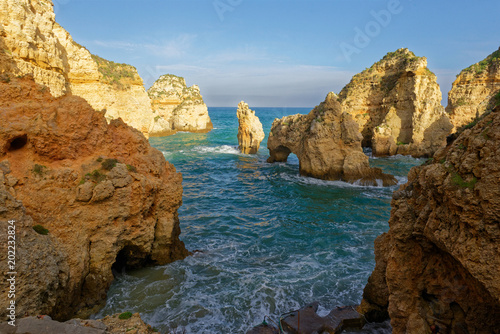 Le littoral de Ponta da Piedade     Lagos  Algarve  Portugal