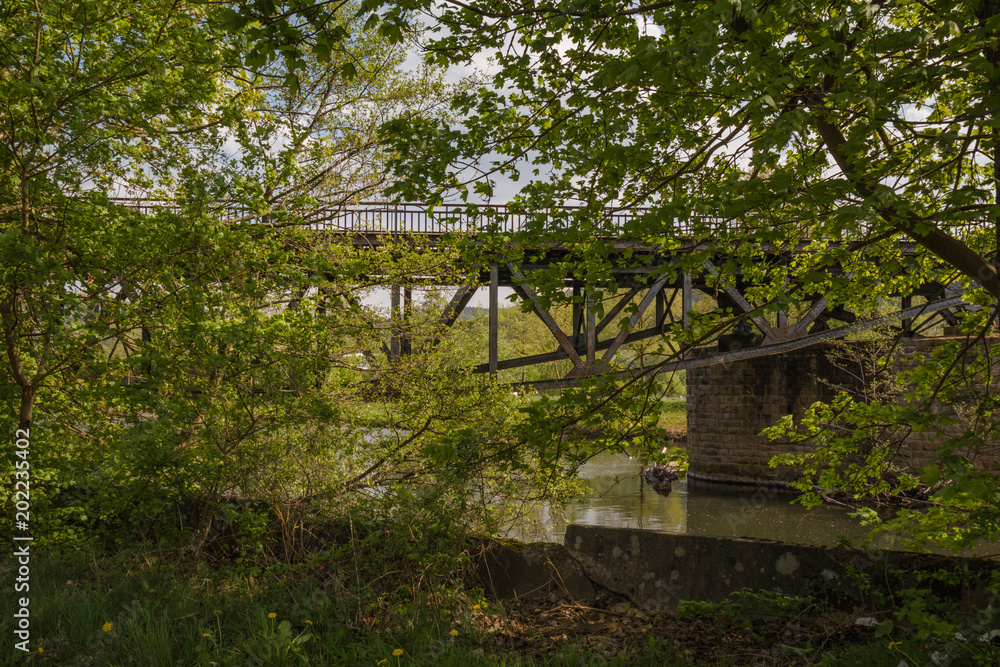 Fischbauchbrücke in Plettenberg Fischbauchbrücke in Plettenberg