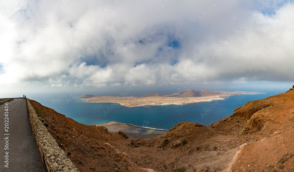 Roads on Lanzarote island, transportation, best way to discover island with rencal car