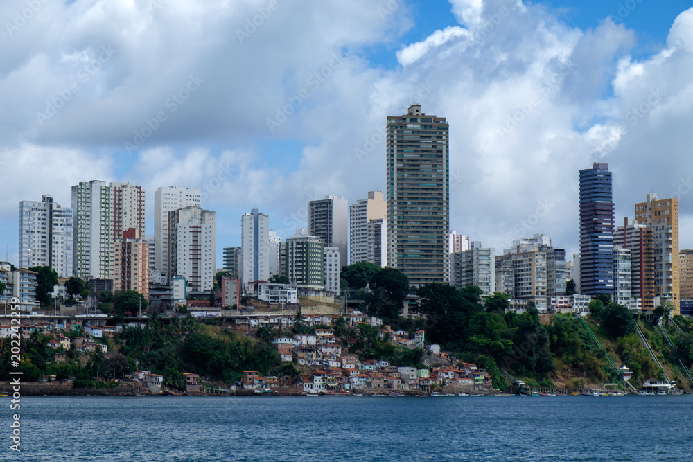 Obraz premium City skyline of Salvador de Bahia. Brazil