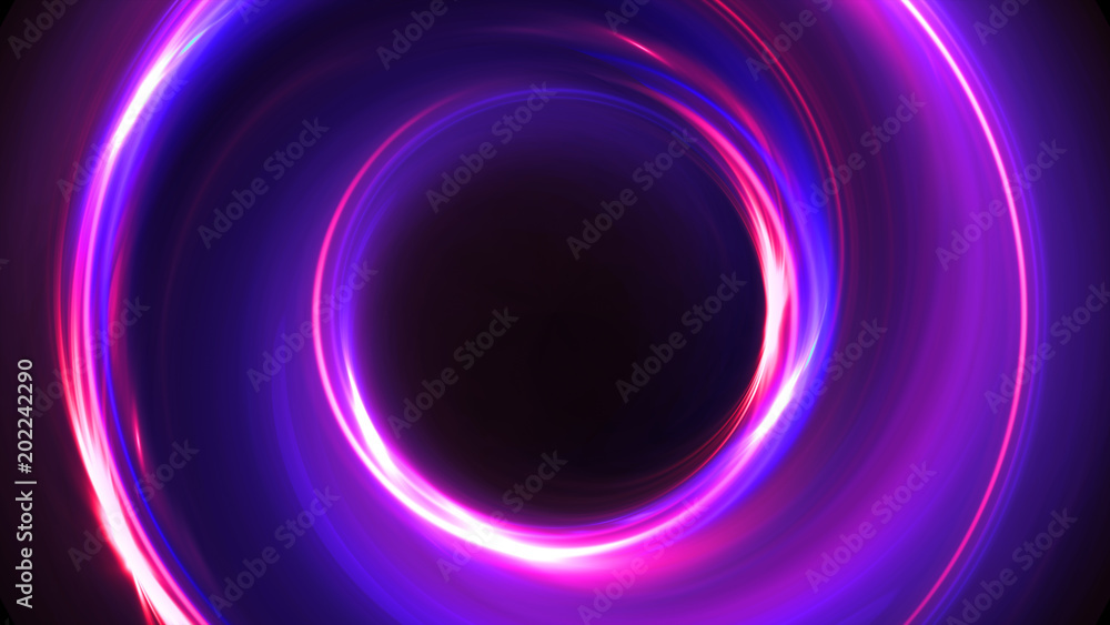 Abstract 3d illustration neon background. luminous swirling. Glowing spiral cover. Black elegant. Halo around. Power isolated. Sparks particle.Space tunnel. LED color ellipse. Glint glitter. Abstract 3d illustration neon background. luminous swirling. Glowing spiral cover. Black elegant. Halo around. Power isolated. Sparks particle.Space tunnel. LED color ellipse. Glint glitter.