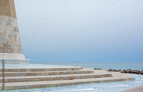 Sailboats on the horizon photo