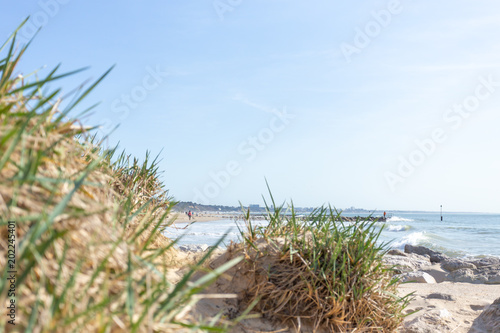 Sandbanks Beach in Poole, Dorset on a bright sunny summer's day © Phil