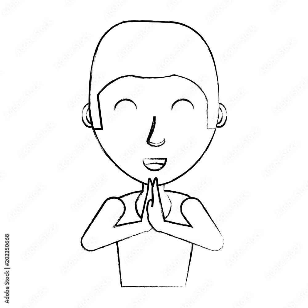 cartoon man icon over white background, vector illustration cartoon man icon over white background, vector illustration