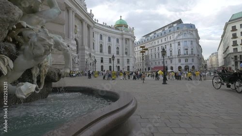 Wallpaper Mural Fountain in Michaelerplatz Torontodigital.ca