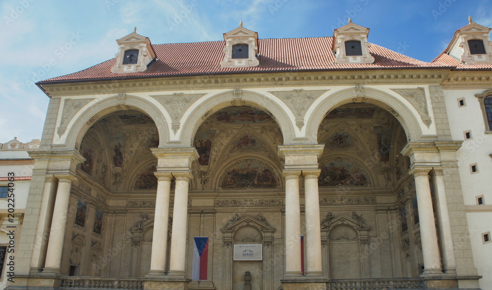 Waldstein palace in Mala strana, Prague - Senate