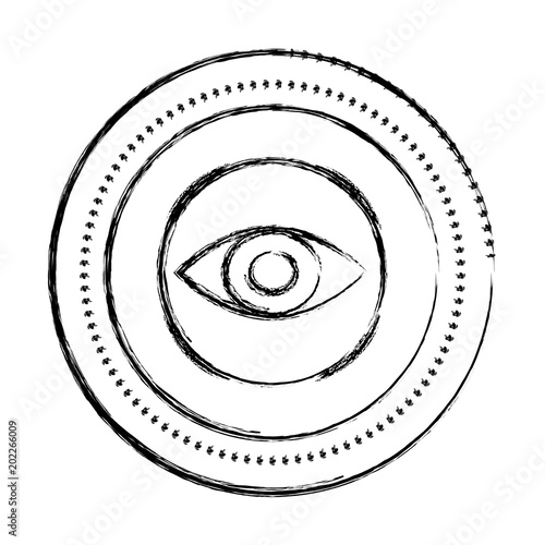 eye human isolated icon vector illustration design