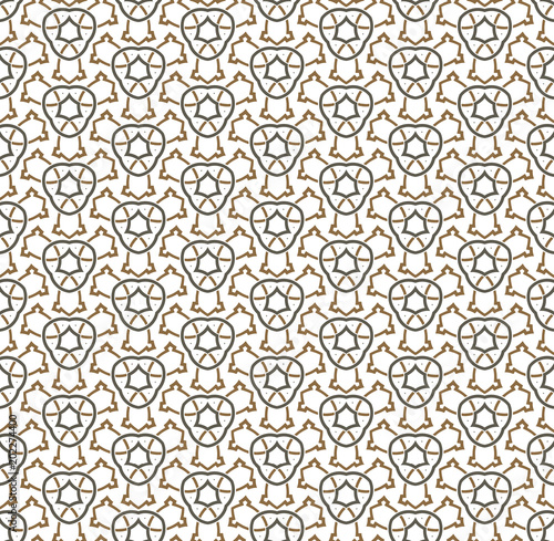 seamless ornament pattern vector illustration