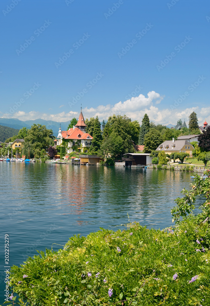 Urlaubsort Millstatt am See am Millstättersee in Kärnten,Österreich