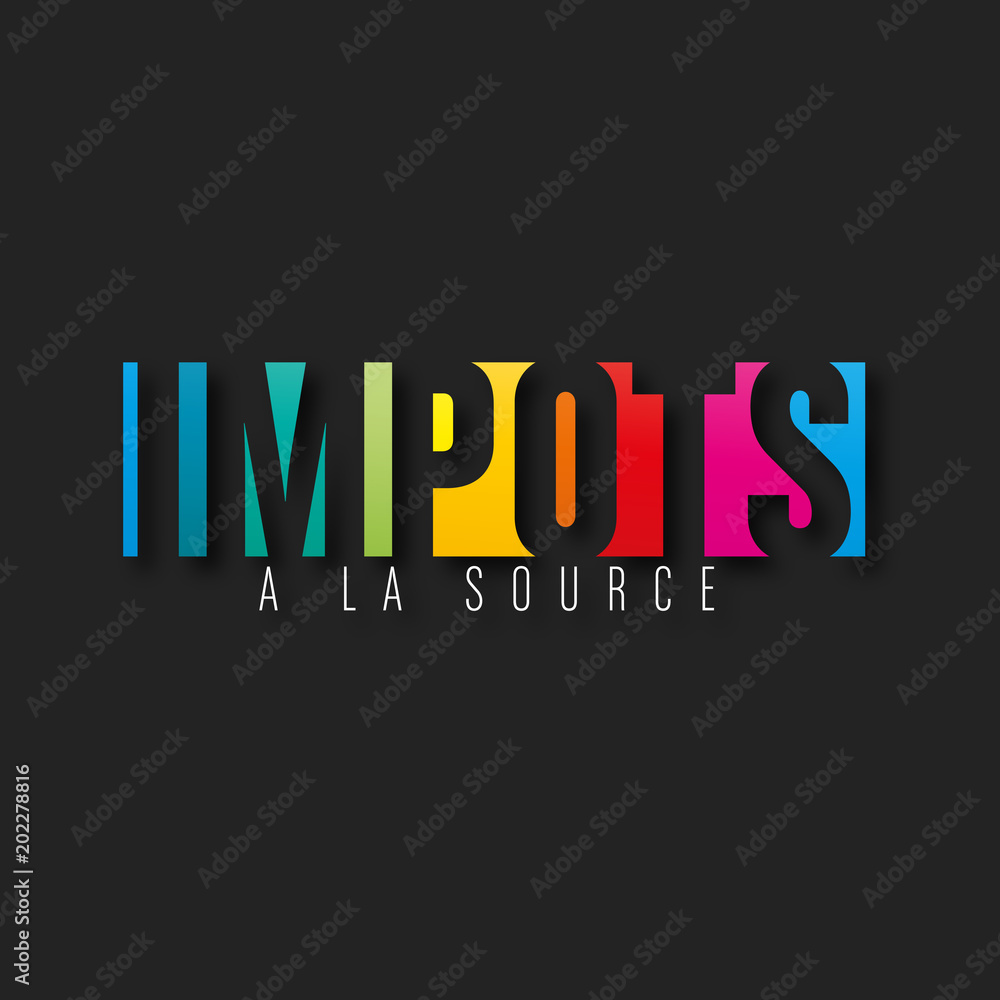 impôts à la source