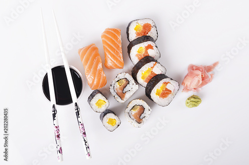 Tradycyjne japońskie sushi.