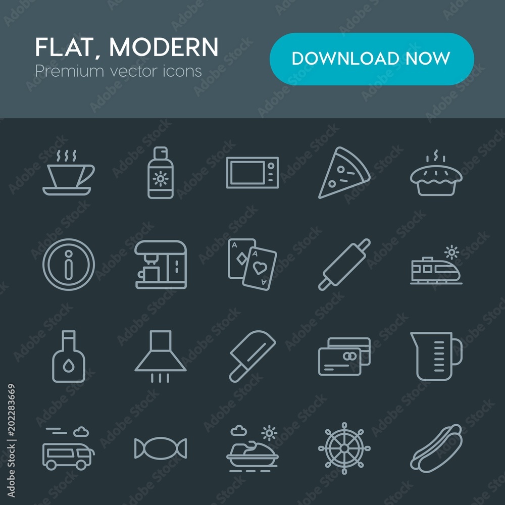 Modern Simple Set of food, drinks, travel Vector outline Icons. Contains such Icons as food, kitchen, mustard, travel, cup, bus, business and more on dark background. Fully Editable. Pixel Perfect Modern Simple Set of food, drinks, travel Vector outline Icons. Contains such Icons as food, kitchen, mustard, travel, cup, bus, business and more on dark background. Fully Editable. Pixel Perfect