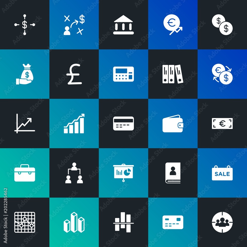 Modern Simple Set of business, money, charts Vector fill Icons. Contains such Icons as business, profit, usd, concept, bar and more on dark and gradient background. Fully Editable. Pixel Perfect. Modern Simple Set of business, money, charts Vector fill Icons. Contains such Icons as business, profit, usd, concept, bar and more on dark and gradient background. Fully Editable. Pixel Perfect.