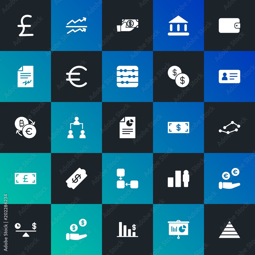 Modern Simple Set of business, money, charts Vector fill Icons. Contains such Icons as building, salary, education, business and more on dark and gradient background. Fully Editable. Pixel Perfect. Modern Simple Set of business, money, charts Vector fill Icons. Contains such Icons as building, salary, education, business and more on dark and gradient background. Fully Editable. Pixel Perfect.
