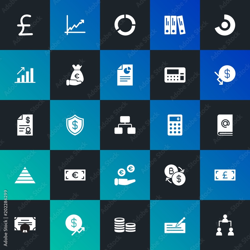 Modern Simple Set of business, money, charts Vector fill Icons. Contains such Icons as bitcoin, bank, growth, paperwork and more on dark and gradient background. Fully Editable. Pixel Perfect. Modern Simple Set of business, money, charts Vector fill Icons. Contains such Icons as bitcoin, bank, growth, paperwork and more on dark and gradient background. Fully Editable. Pixel Perfect.