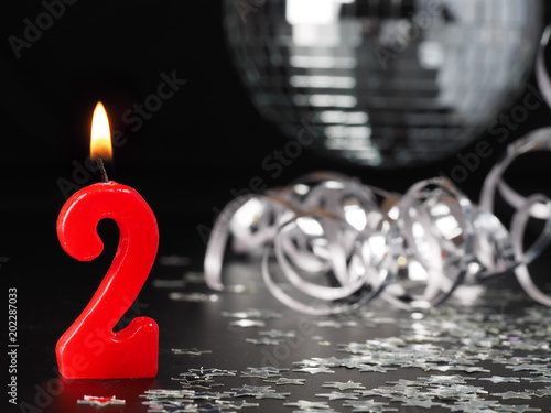 Red candles showing Nr. 2

Abstract Background for birthday or anniversary party.