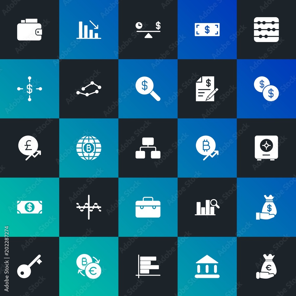 Modern Simple Set of business, money, charts Vector fill Icons. Contains such Icons as count, lock, investor, people, full and more on dark and gradient background. Fully Editable. Pixel Perfect. Modern Simple Set of business, money, charts Vector fill Icons. Contains such Icons as count, lock, investor, people, full and more on dark and gradient background. Fully Editable. Pixel Perfect.