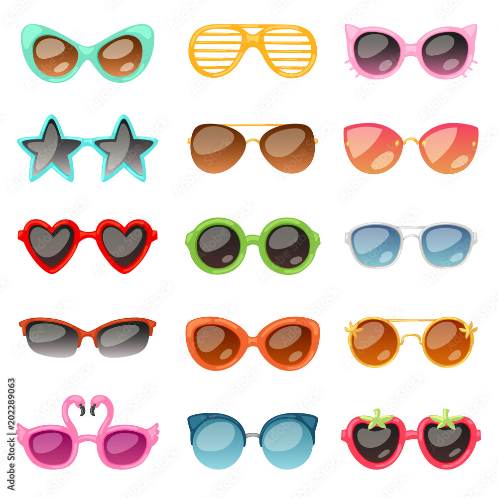 cartoon glasses adobe illustrator download