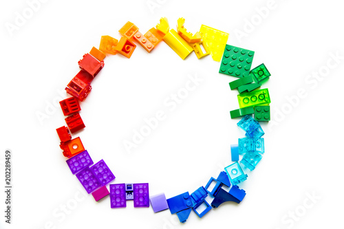 Color designer on a white background