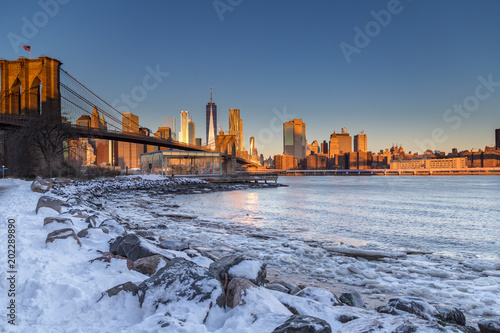 Frozen Hudson photo