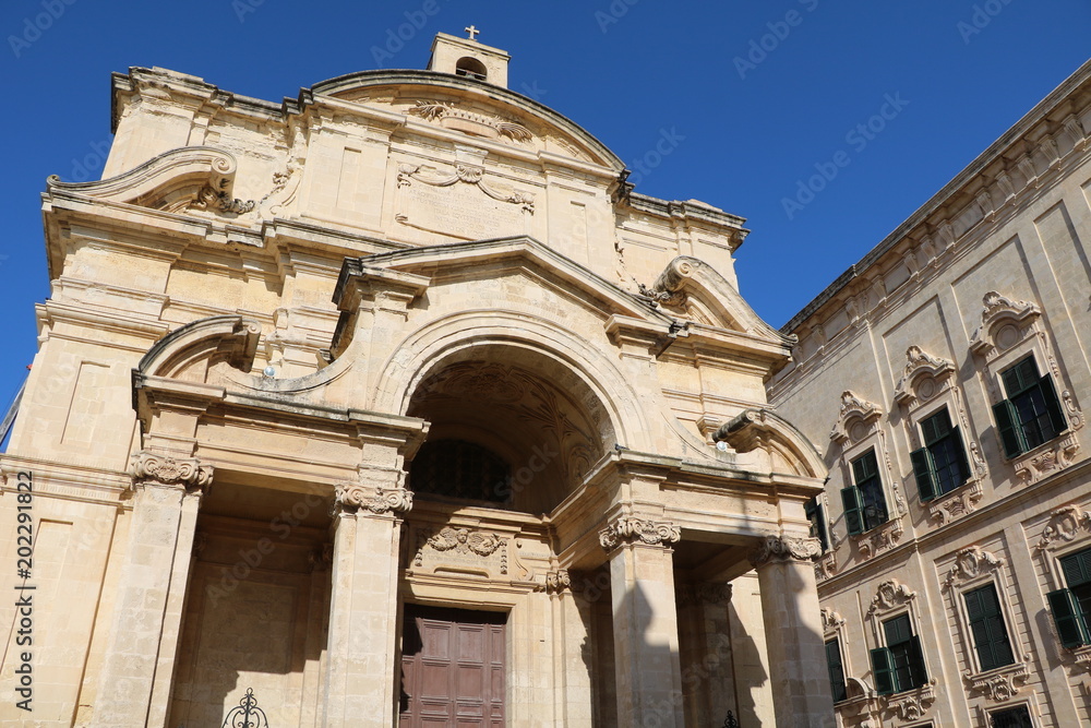 Church of Saint Catherine of Italy, Valletta Malta 