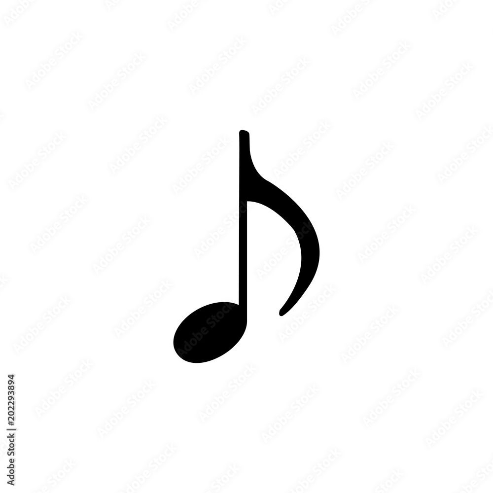 Illustration of note symbol Illustration of note symbol