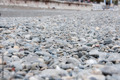 pebbles on beach