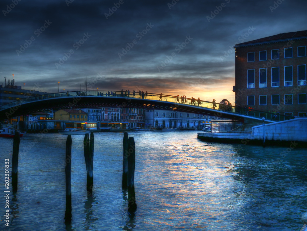 Venise, pont de la Constitution