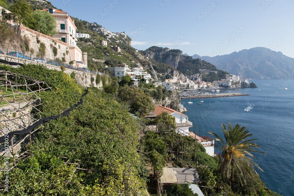 Amalfi, Amalfitana, Amalfiküste, Küste, Neapel, Capri, Italien, Meer, Wasser, Häuser