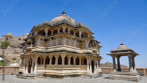 Festung, kumbhalgarh fort in rajasthan, Indien photo