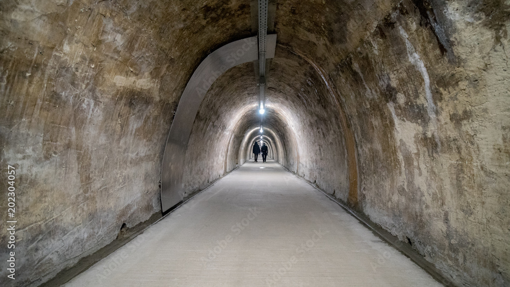 Old abadoned tunnel, Zagreb, Croatia