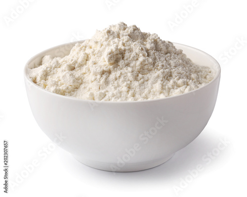 bowl of flour photo